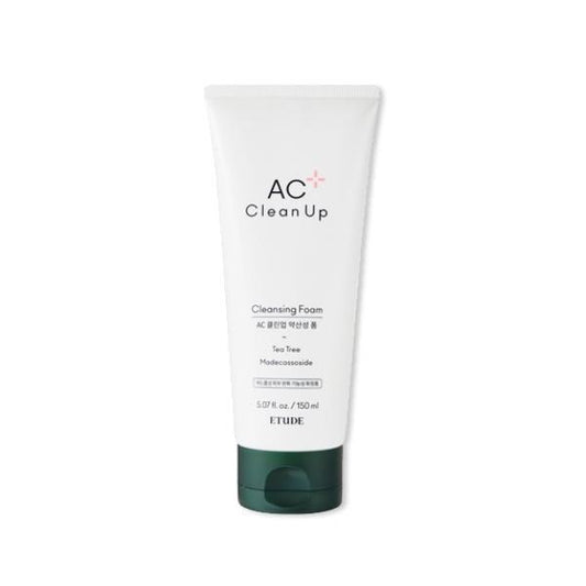 [EtudeHouse] AC Clean Up Cleansing Foam 150ml - Seoul Glow Box
